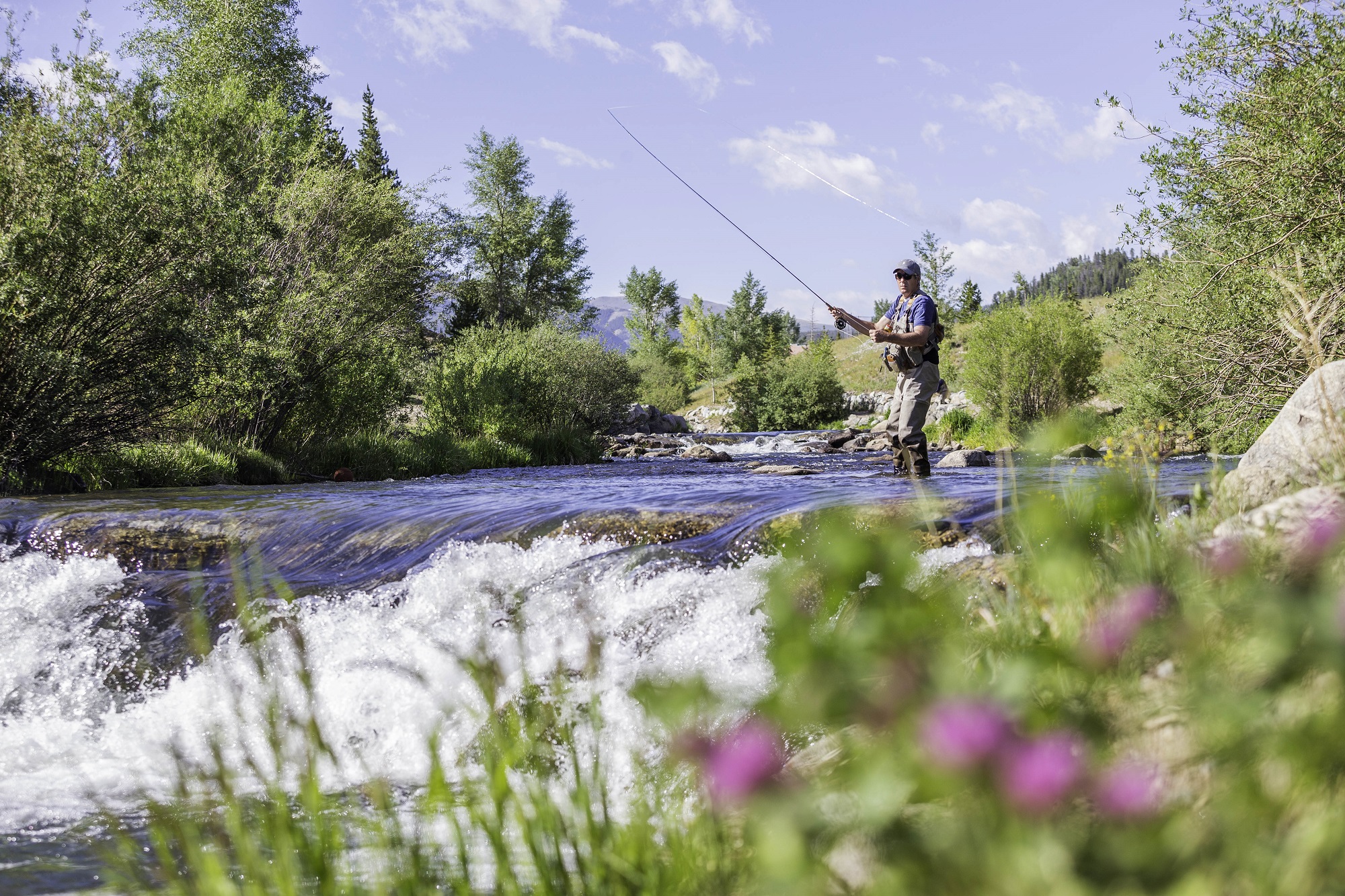 spring fly fishing in Breckenridge