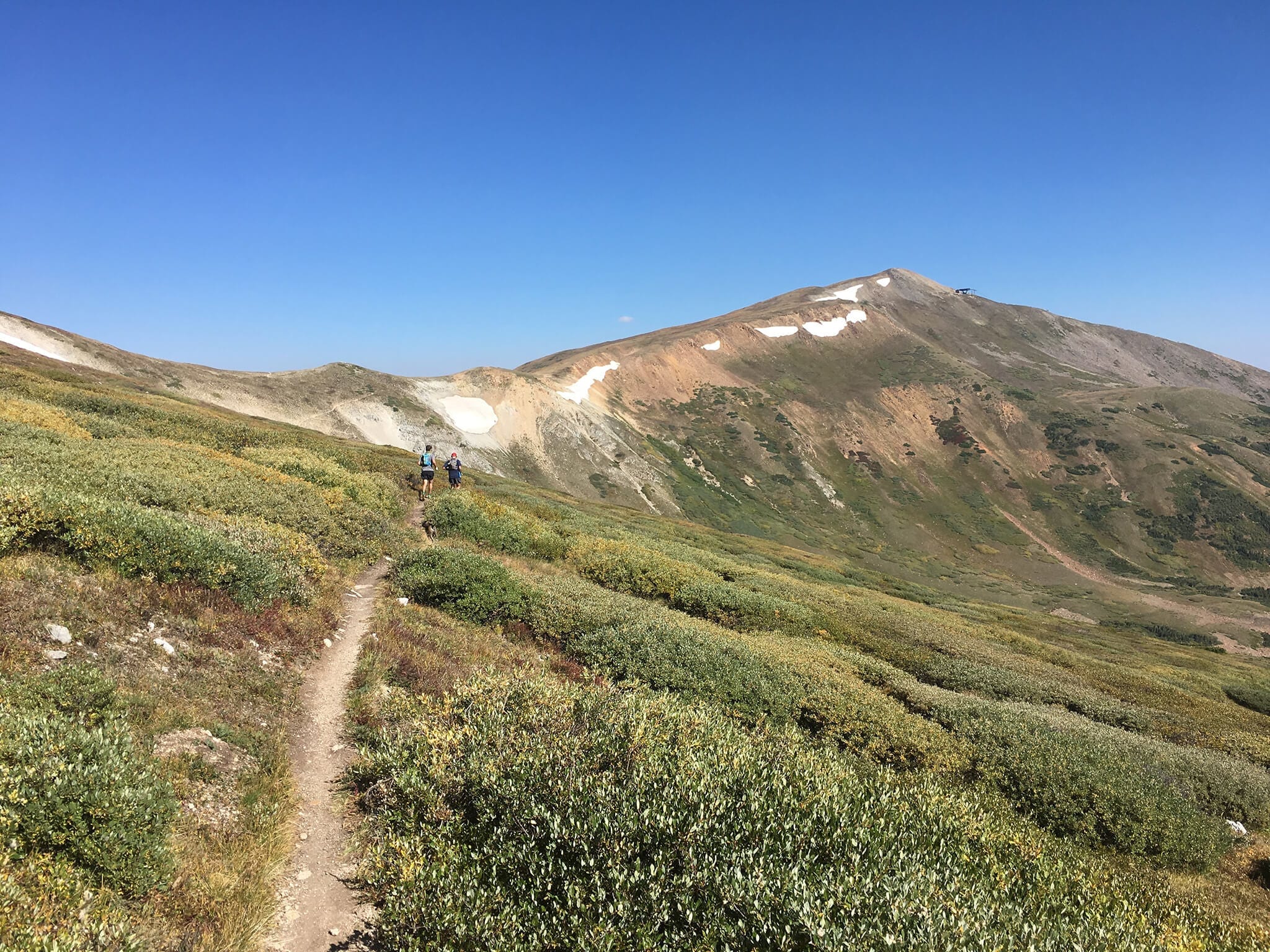 Peak 8 hiking trail