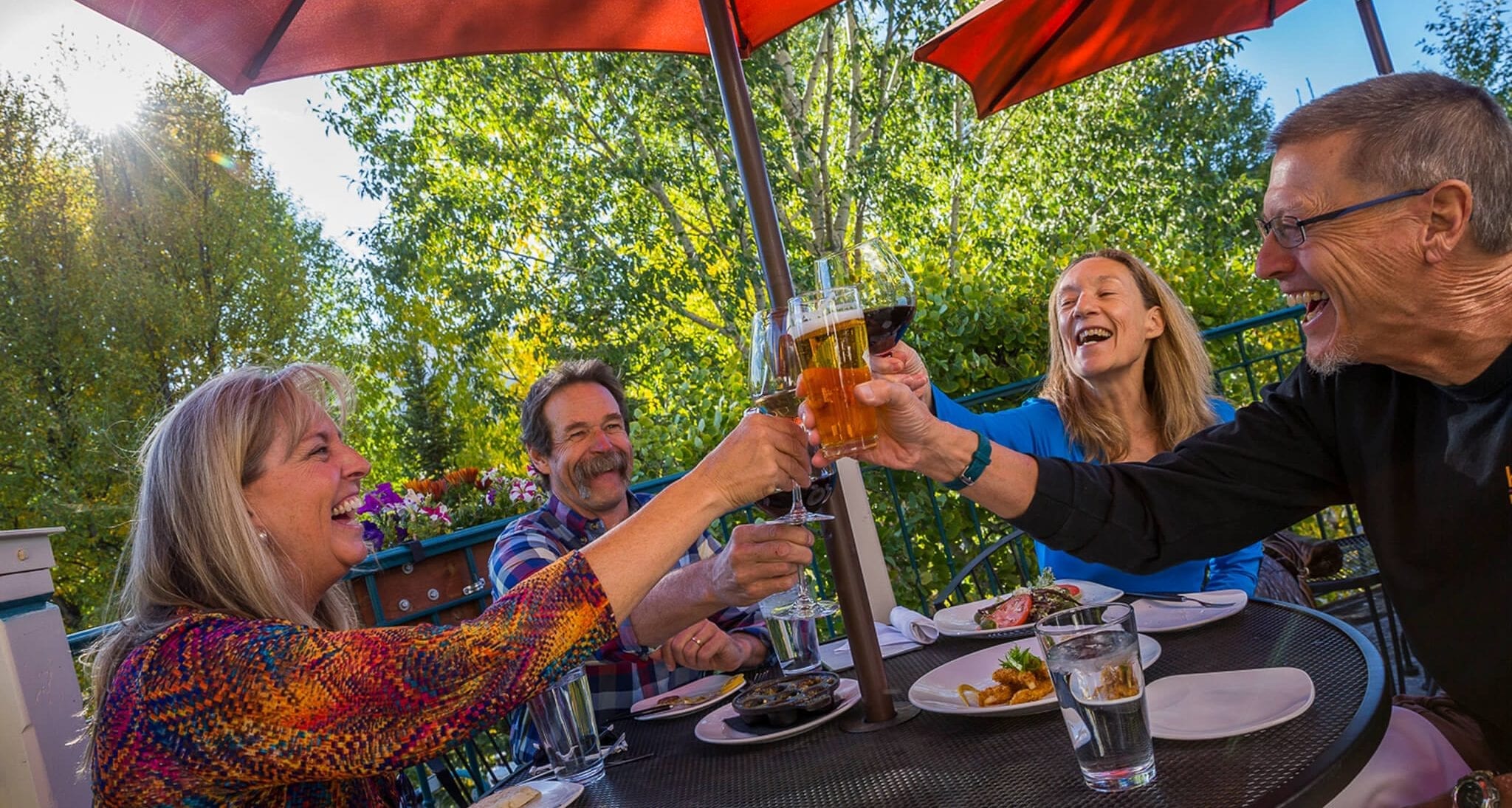 Relish Happy Hour on the Deck in Breckenridge.