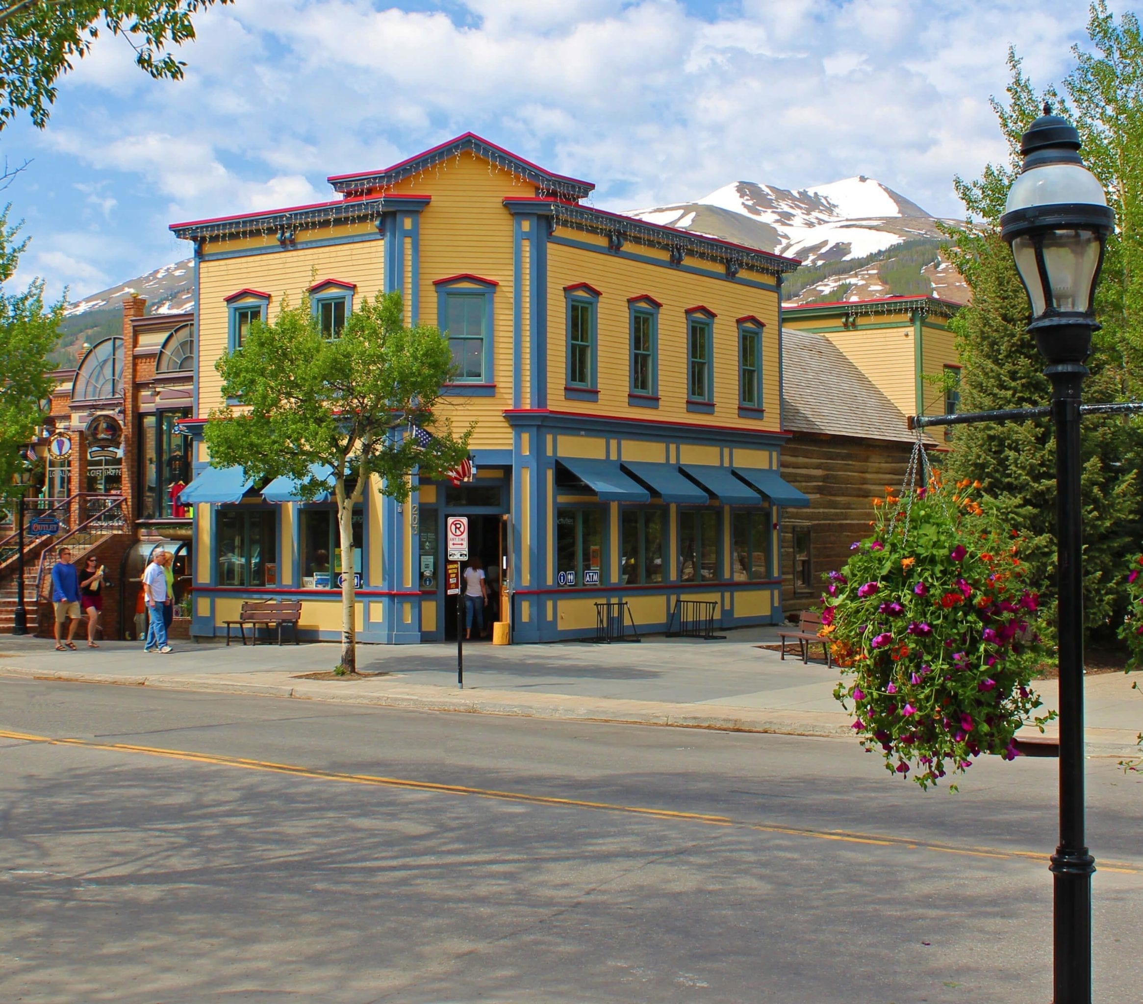 The Welcome Center on Main Street in Breckenridge during Summer is place to go to find out about adaptive activities in Breckenridge.