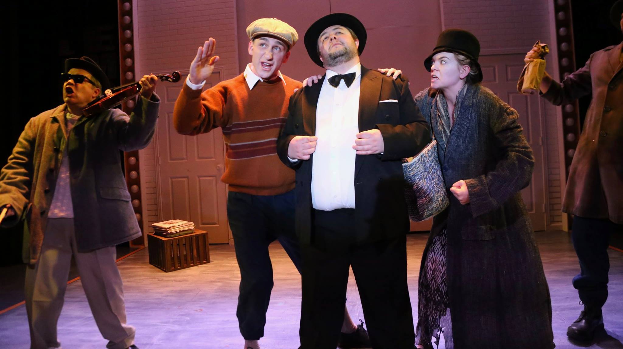Backstage Theater production of "The Producers"