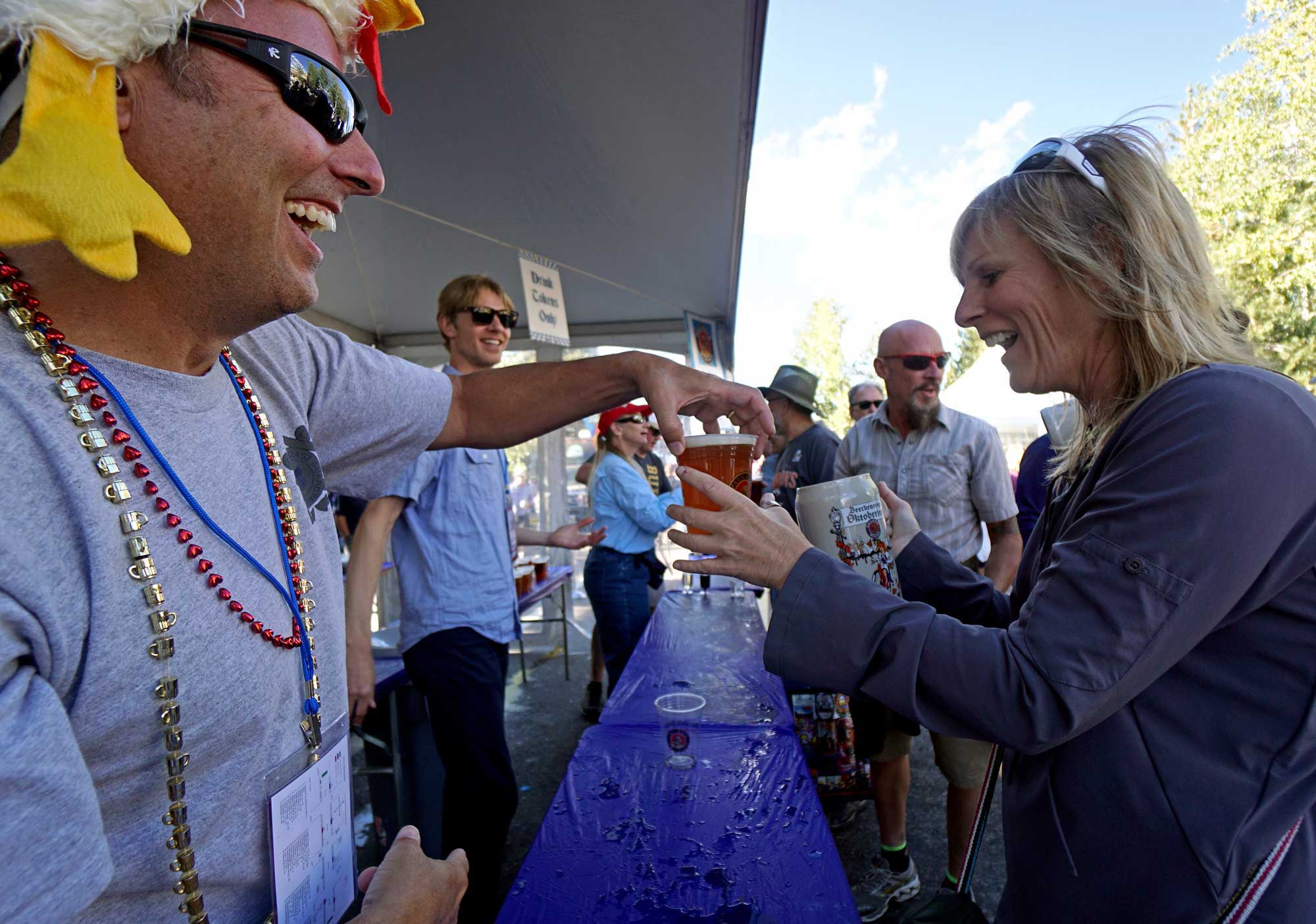 Volunteers at Breckenridge Oktoberfest